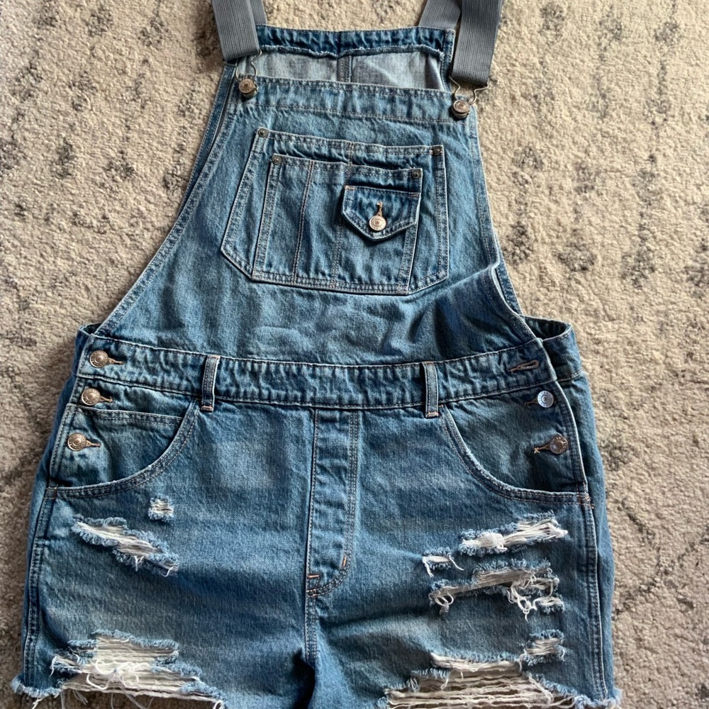 American Eagle overalls